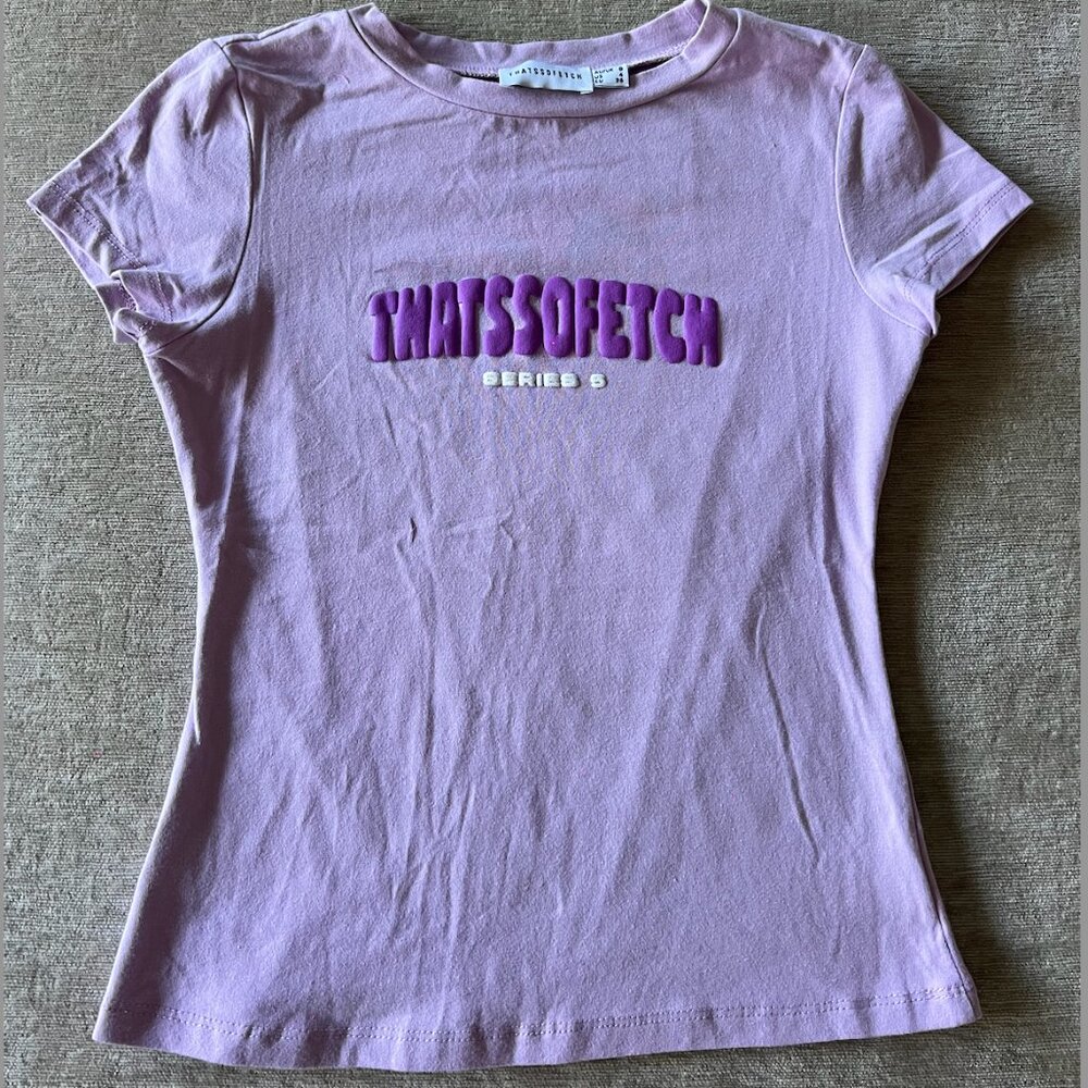 That's So Fetch Purple Tee